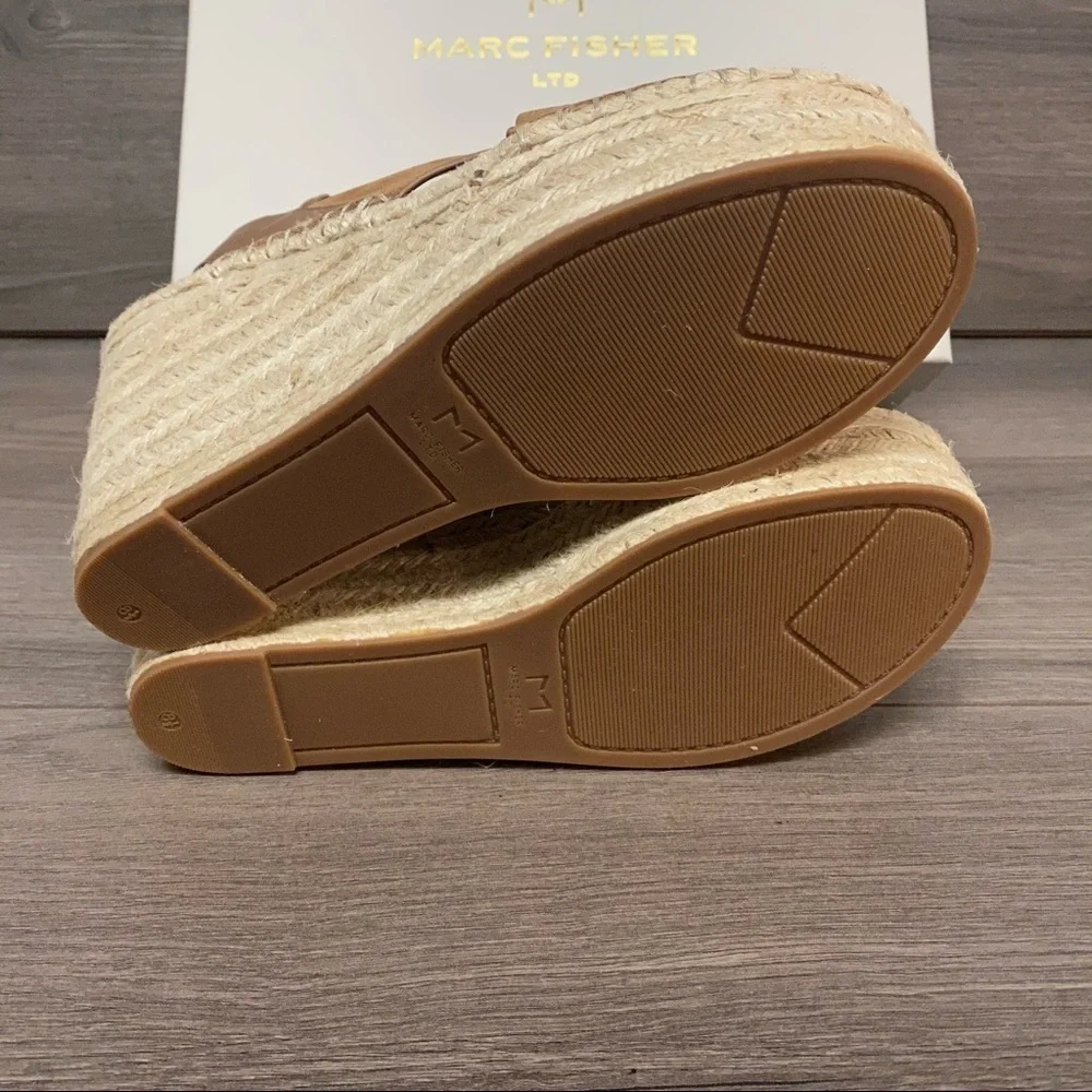 Marc Fisher | Abacia Natural Multi Suede Wedges